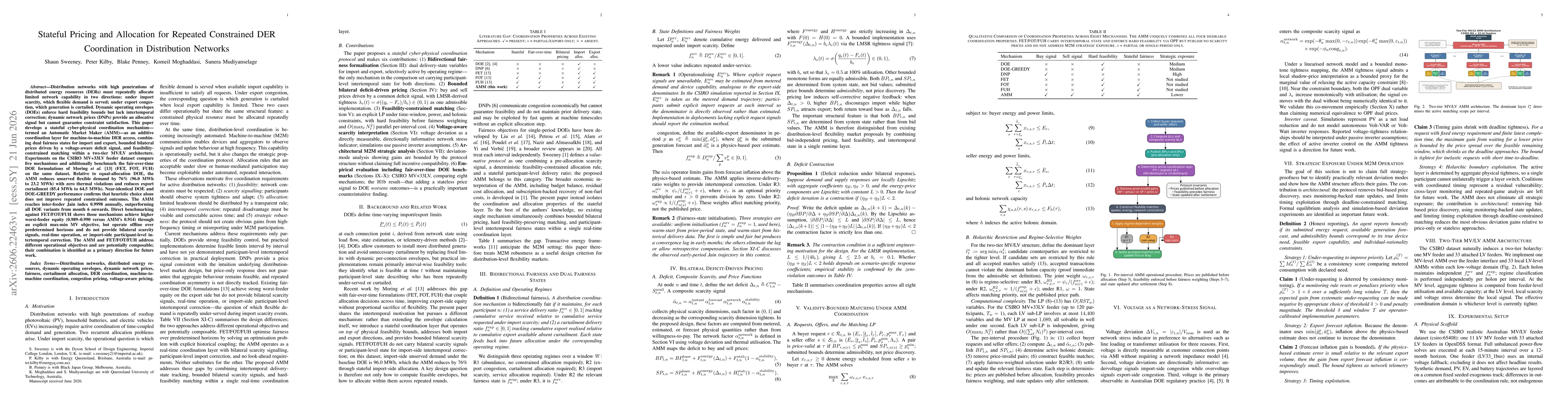 Thumbnail for Stateful Pricing and Allocation for Repeated Constrained DER Coordination in Distribution Networks