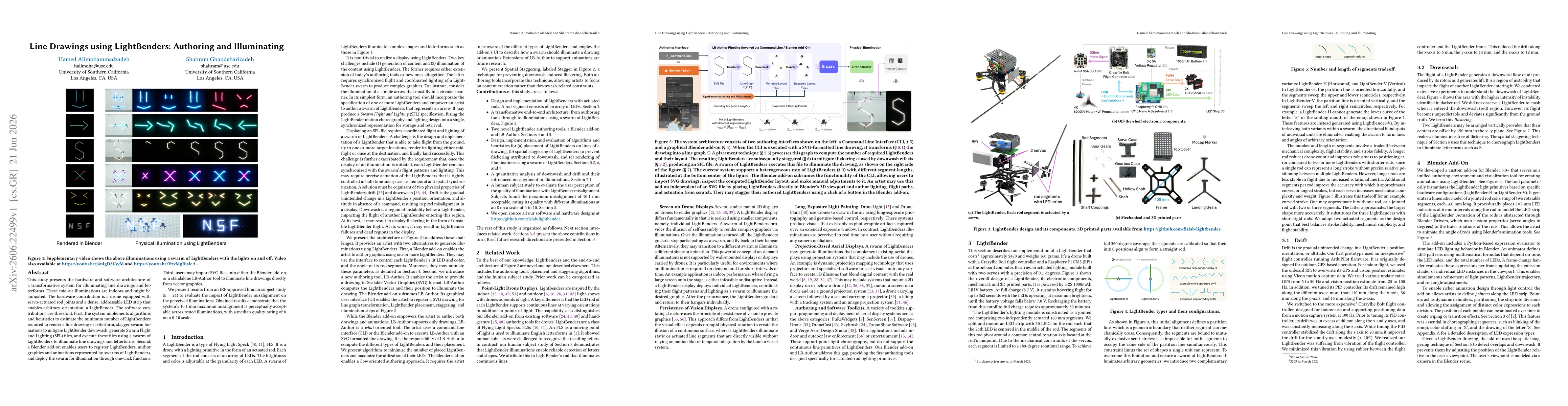 Thumbnail for Line Drawings using LightBenders: Authoring and Illuminating