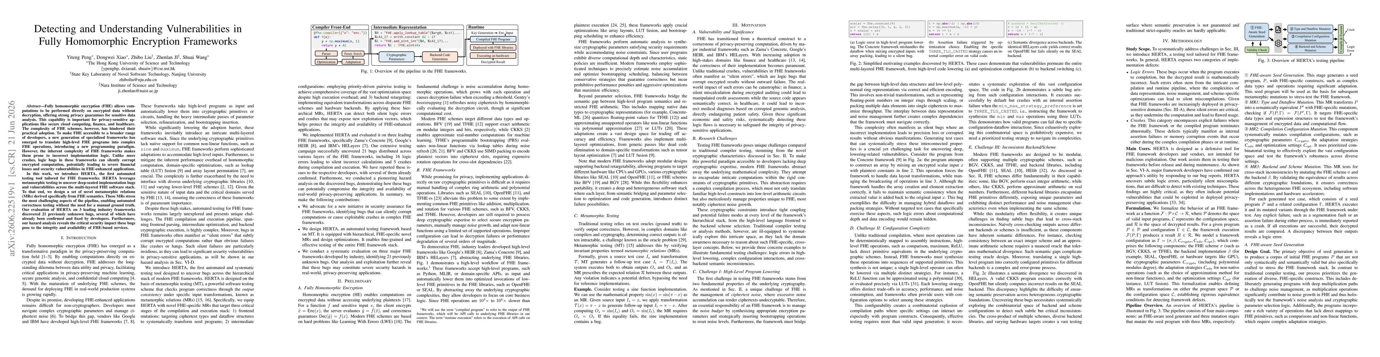 Thumbnail for Detecting and Understanding Vulnerabilities in Fully Homomorphic Encryption Frameworks