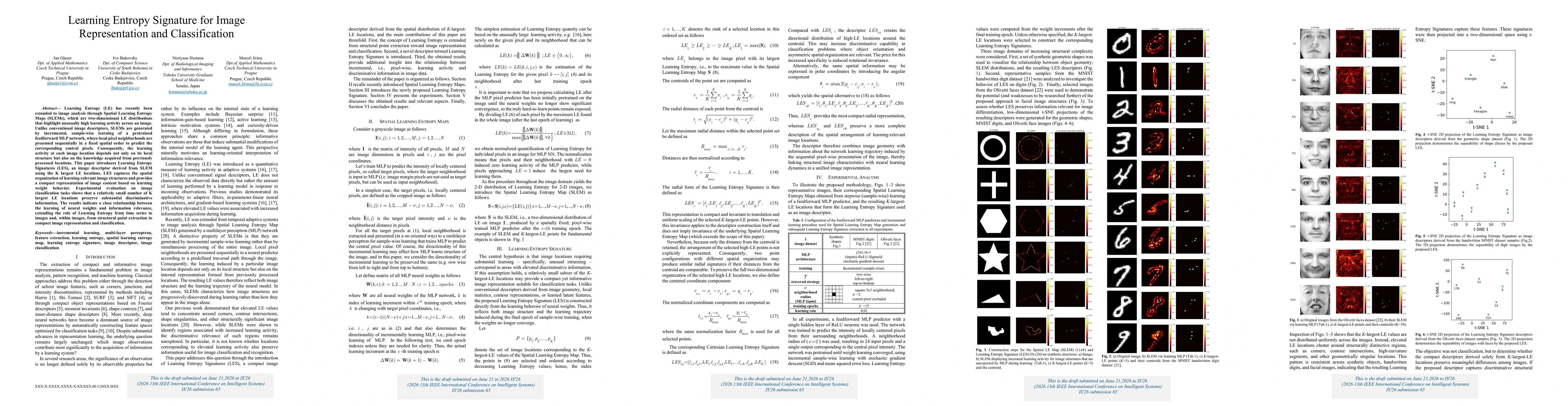 Thumbnail for Learning Entropy Signature for Image Representation and Classification