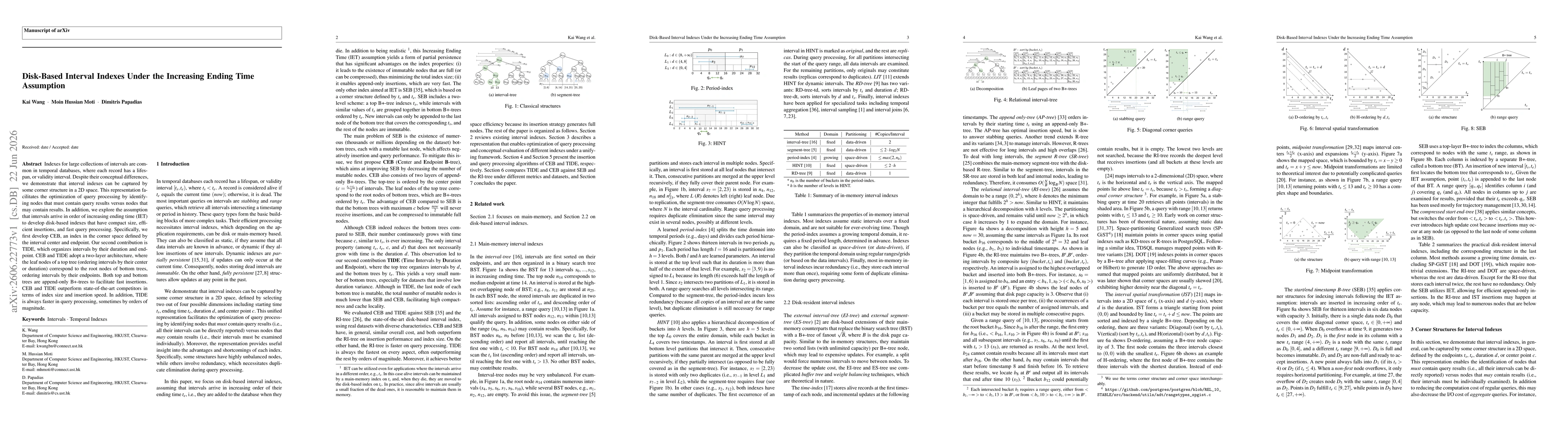 Thumbnail for Disk-Based Interval Indexes Under the Increasing Ending Time Assumption