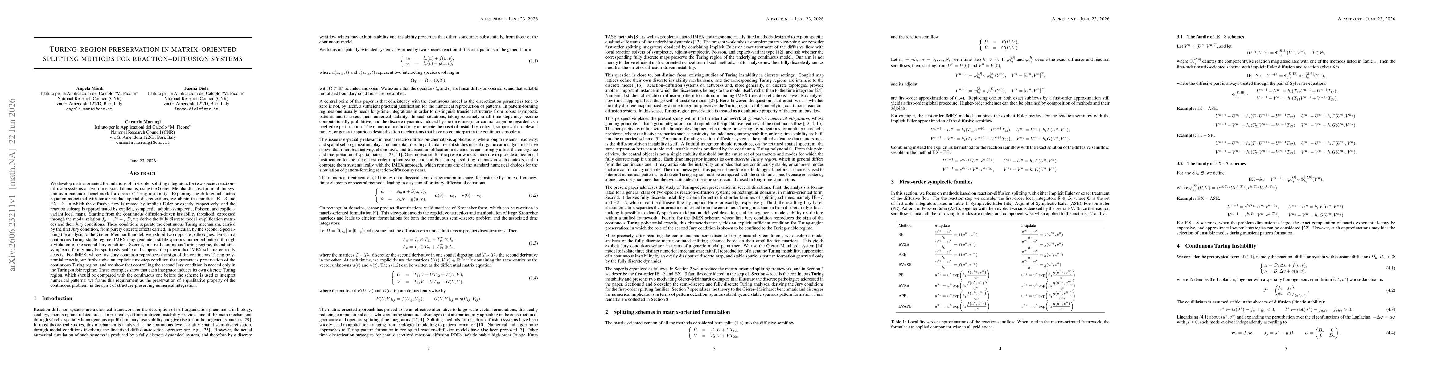 Thumbnail for Turing-region preservation in matrix-oriented splitting methods for reaction-diffusion systems