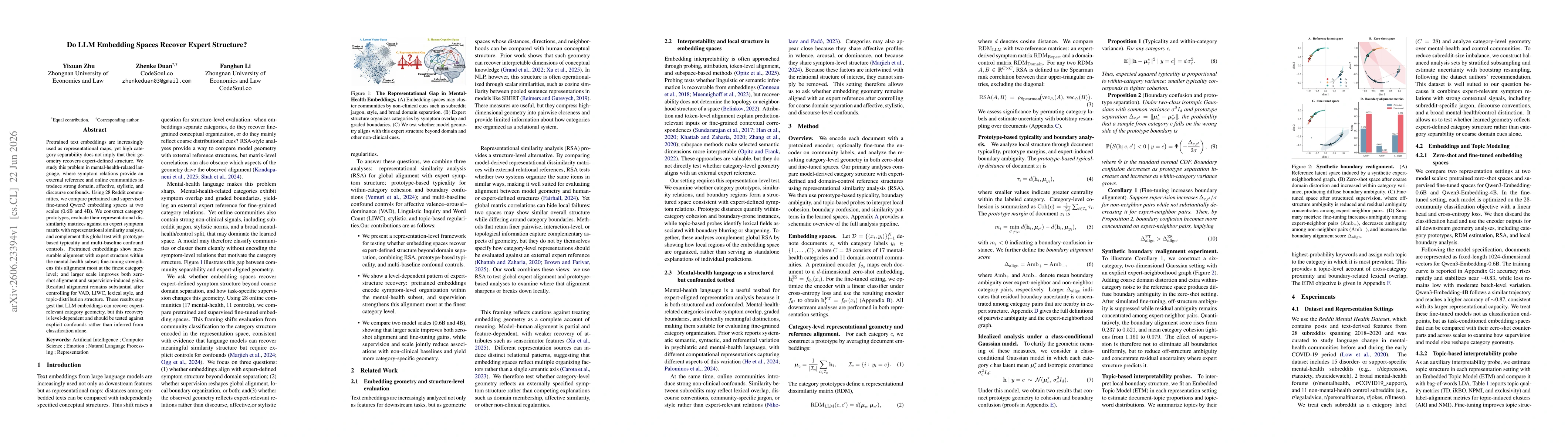 Thumbnail for Do LLM Embedding Spaces Recover Expert Structure?