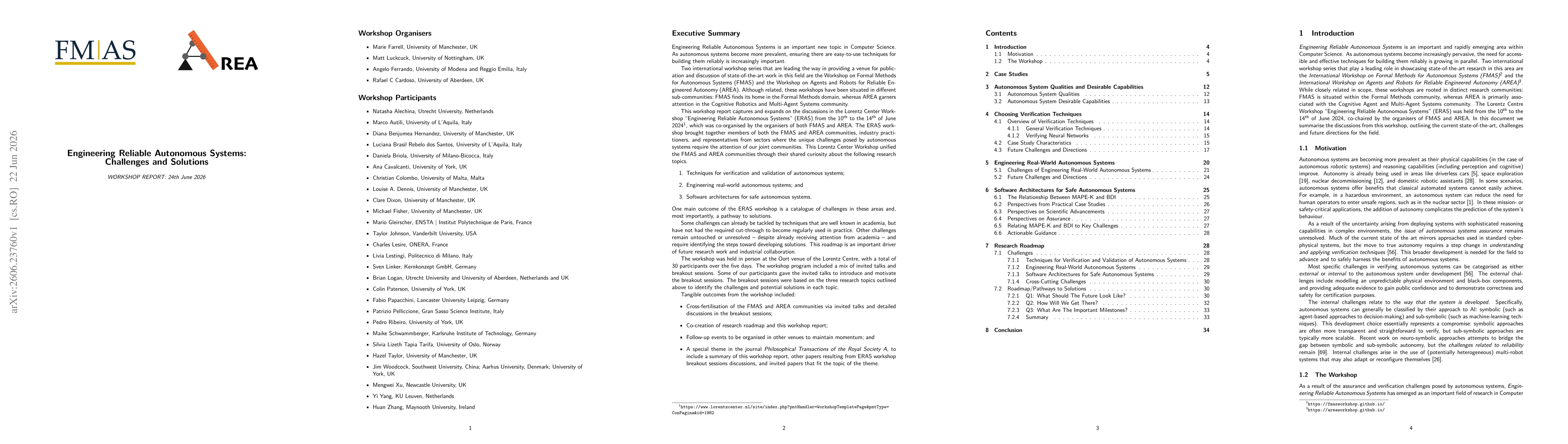 Thumbnail for Engineering Reliable Autonomous Systems: Challenges and Solutions