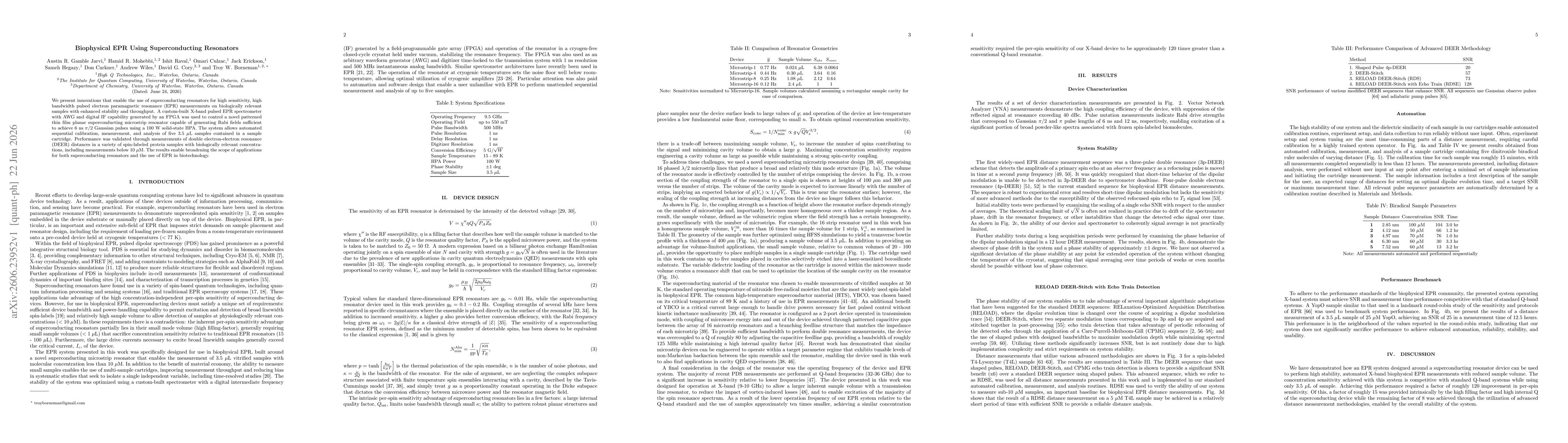 Thumbnail for Biophysical EPR Using Superconducting Resonators