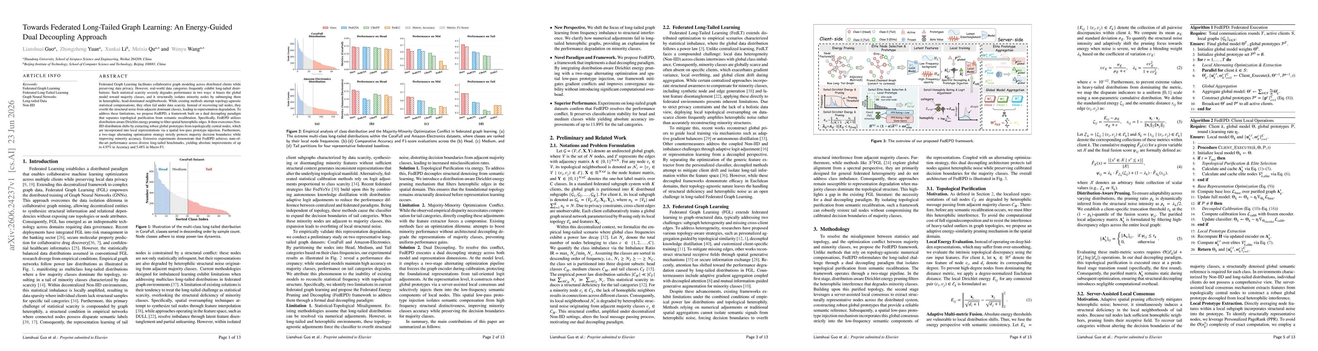 Thumbnail for Towards Federated Long-Tailed Graph Learning: An Energy-Guided Dual Decoupling Approach