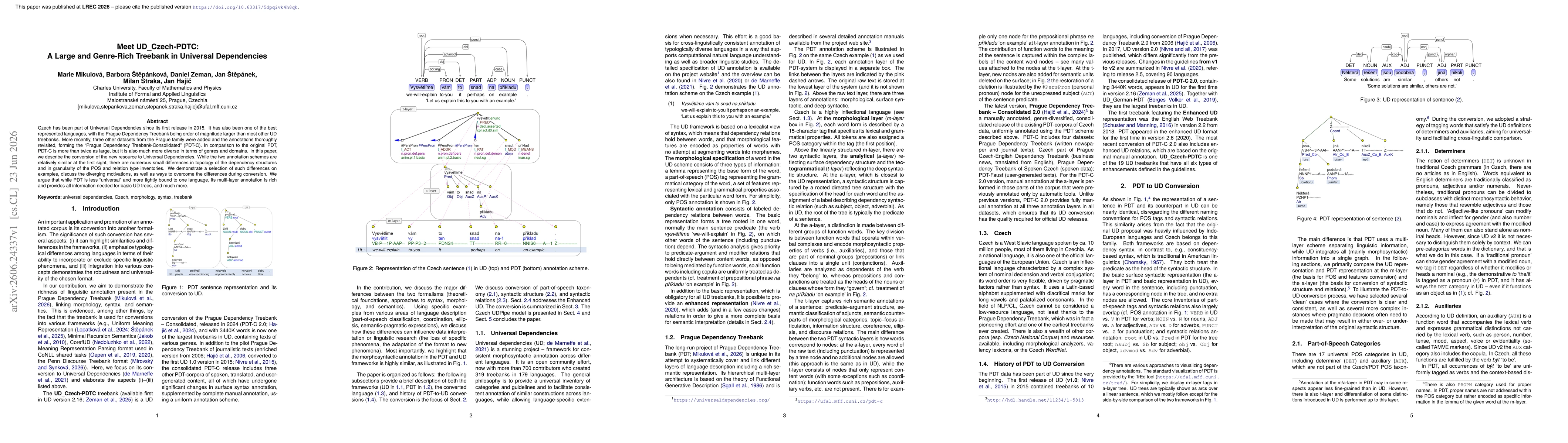 Thumbnail for Meet UD_Czech-PDTC: A Large and Genre-Rich Treebank in Universal Dependencies