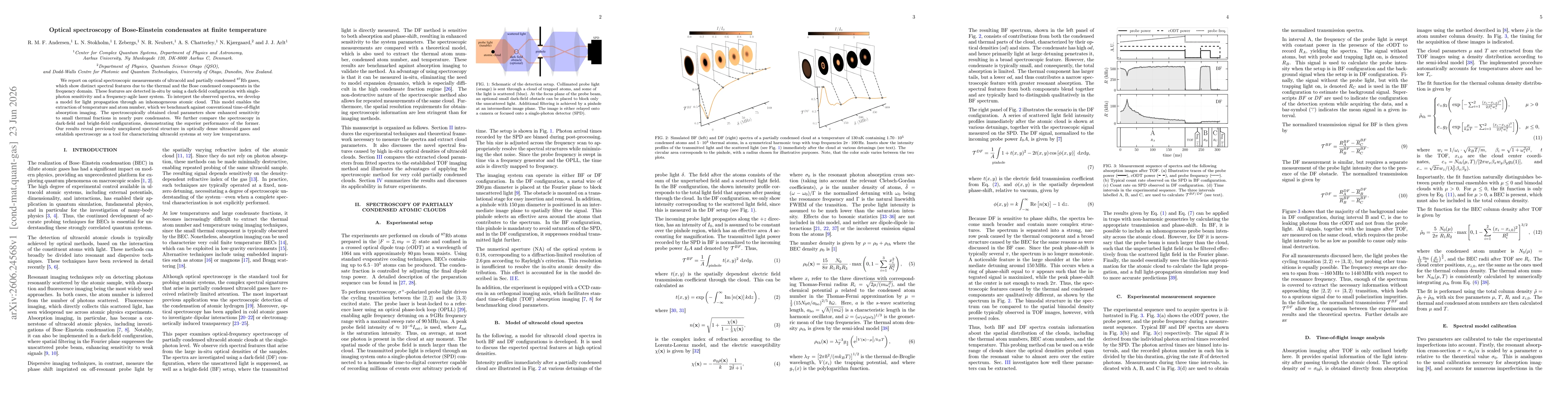 Thumbnail for Optical spectroscopy of Bose-Einstein condensates at finite temperature