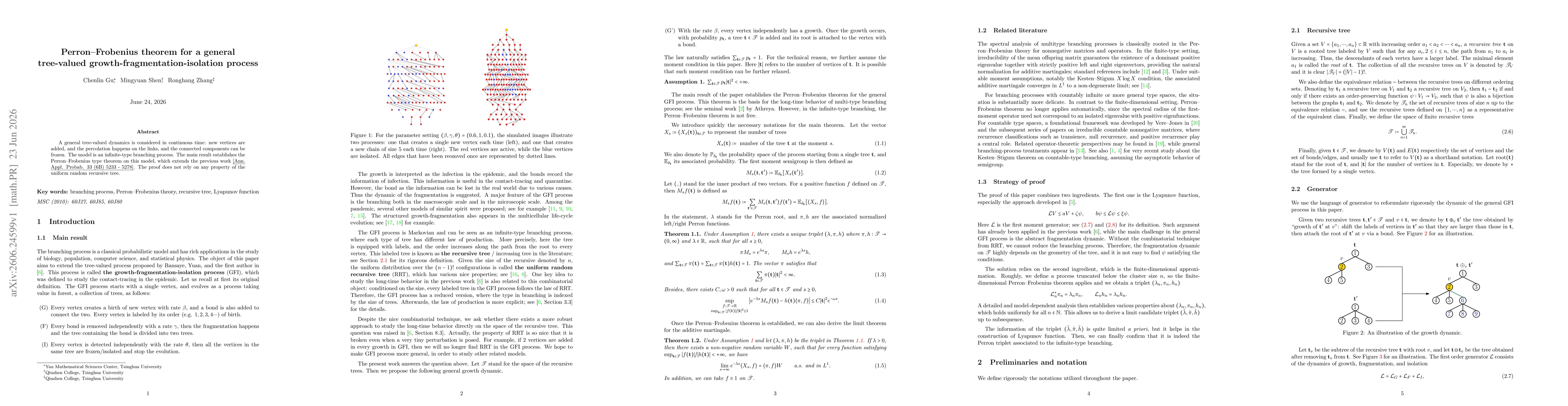 Thumbnail for Perron--Frobenius theorem for a general tree-valued growth-fragmentation-isolation process
