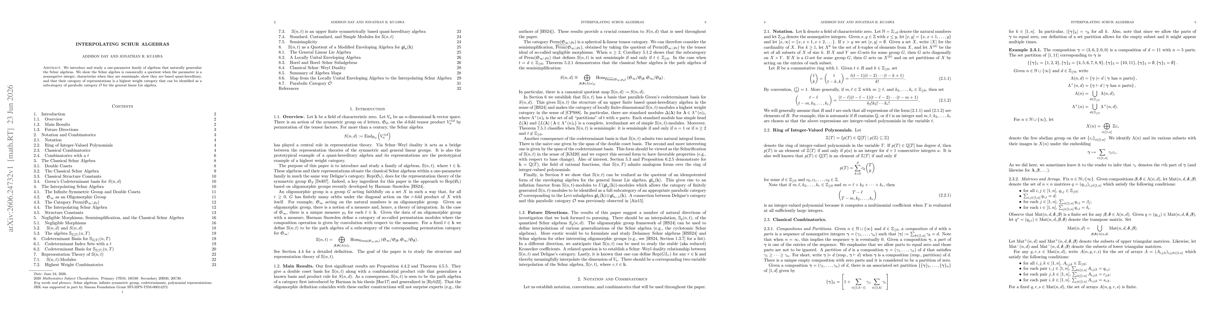 Thumbnail for Interpolating Schur Algebras
