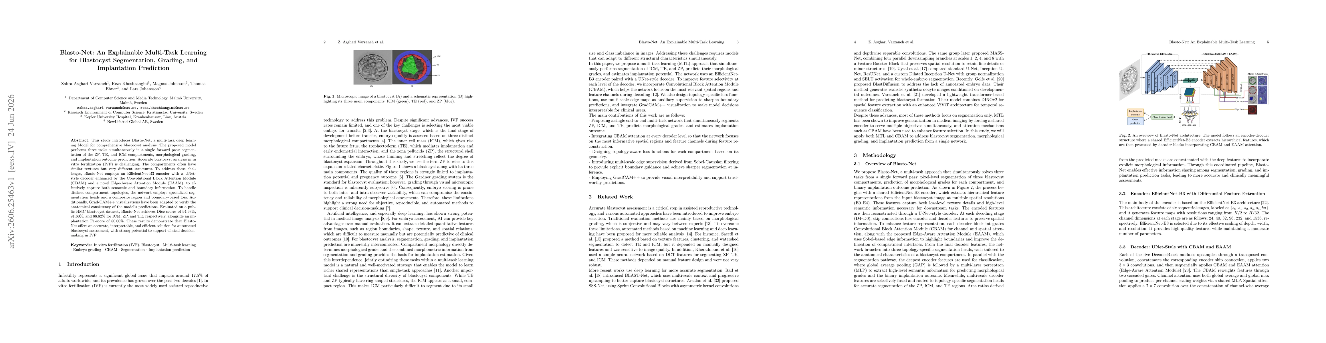 Thumbnail for Blasto-Net: An Explainable Multi-Task Learning for Blastocyst Segmentation, Grading, and Implantation Prediction