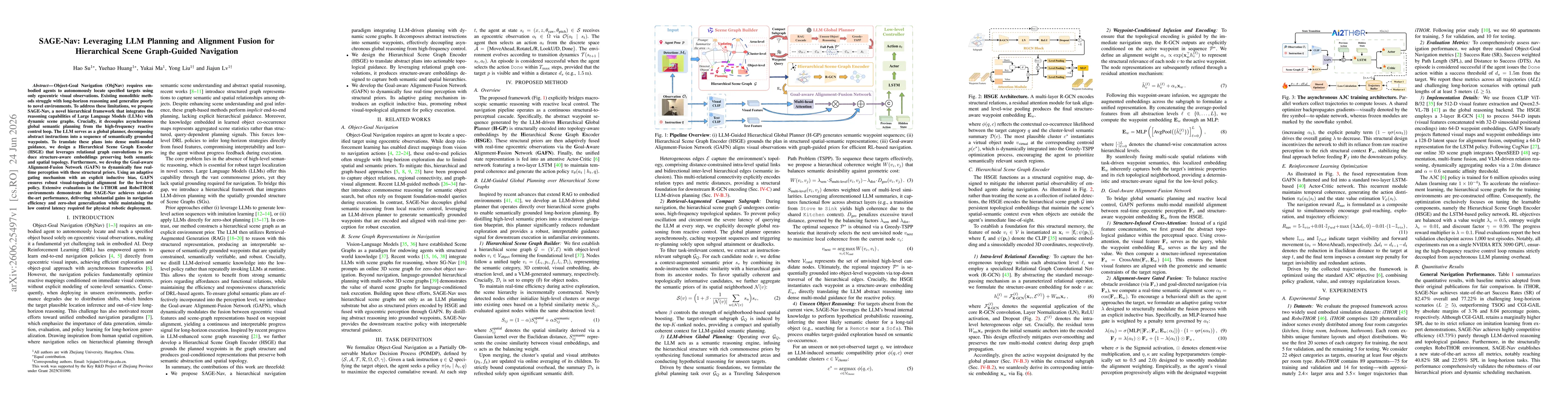 Thumbnail for SAGE-Nav: Leveraging LLM Planning and Alignment Fusion for Hierarchical Scene Graph-Guided Navigation