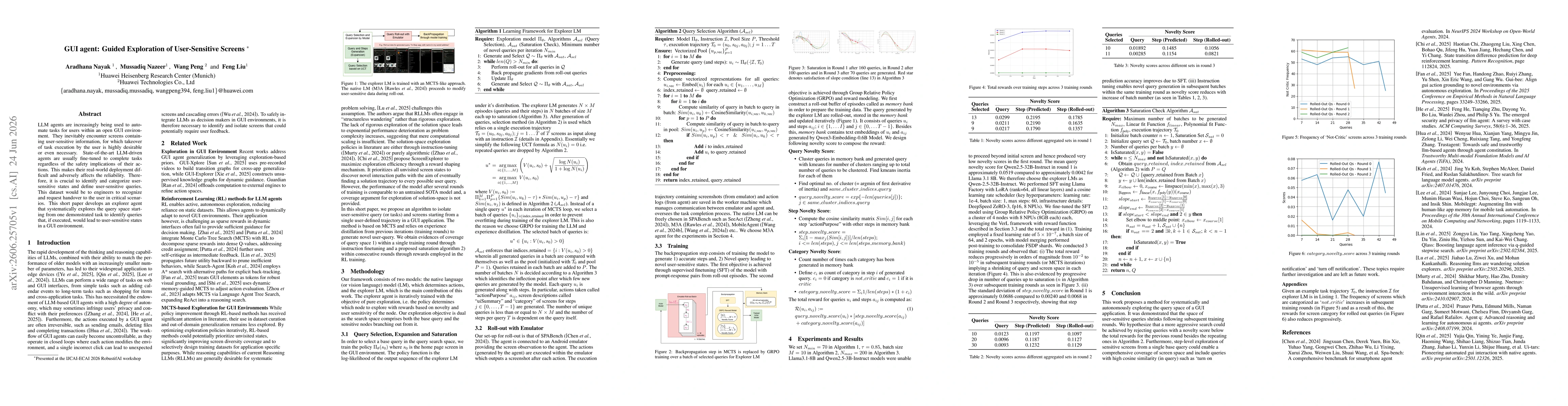 Thumbnail for GUI agent: Guided Exploration of User-Sensitive Screens