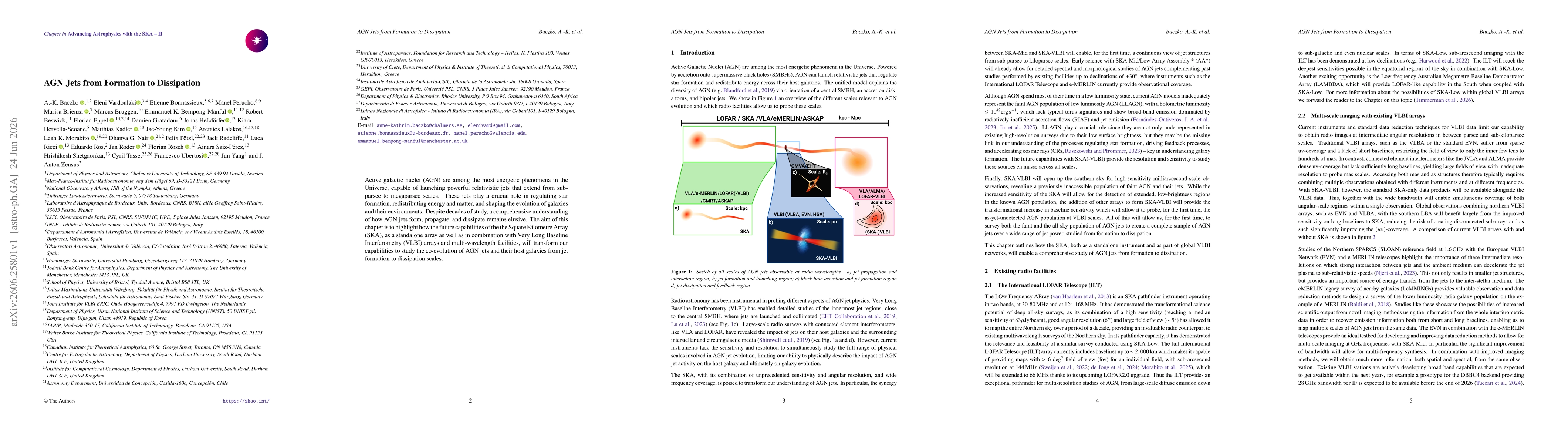 Thumbnail for AGN Jets from Formation to Dissipation