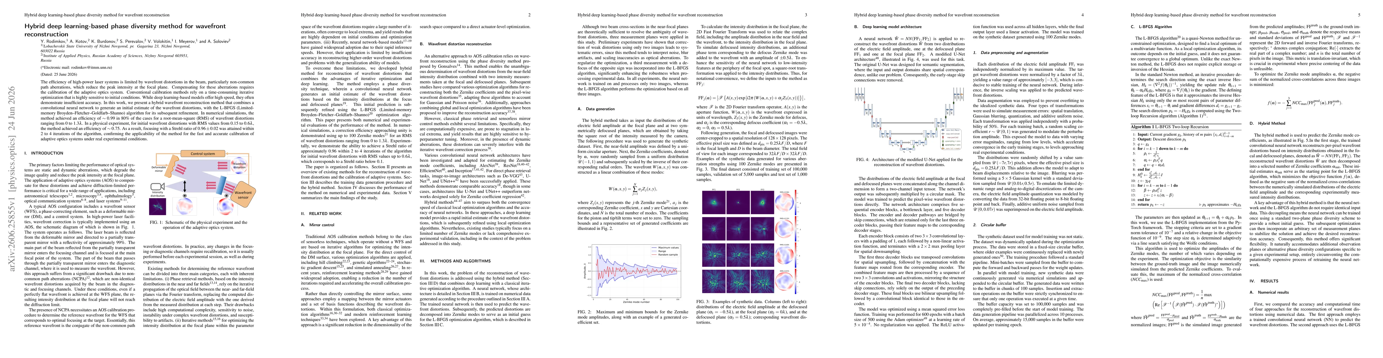 Thumbnail for Hybrid deep learning-based phase diversity method for wavefront reconstruction