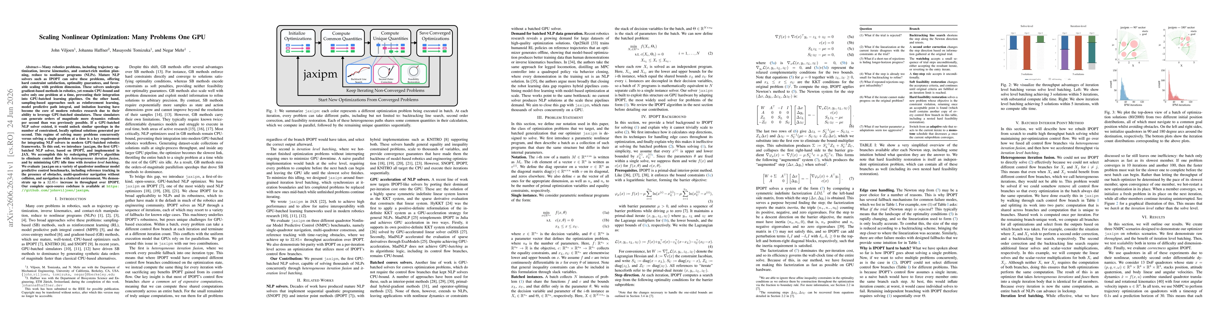 Thumbnail for Scaling Nonlinear Optimization: Many Problems One GPU