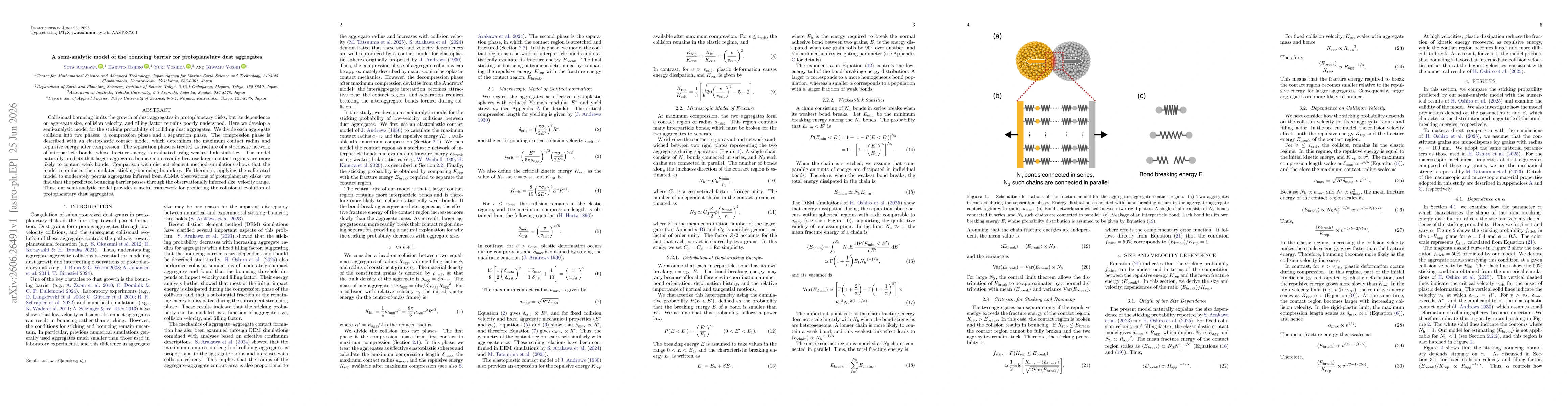 Thumbnail for A semi-analytic model of the bouncing barrier for protoplanetary dust aggregates