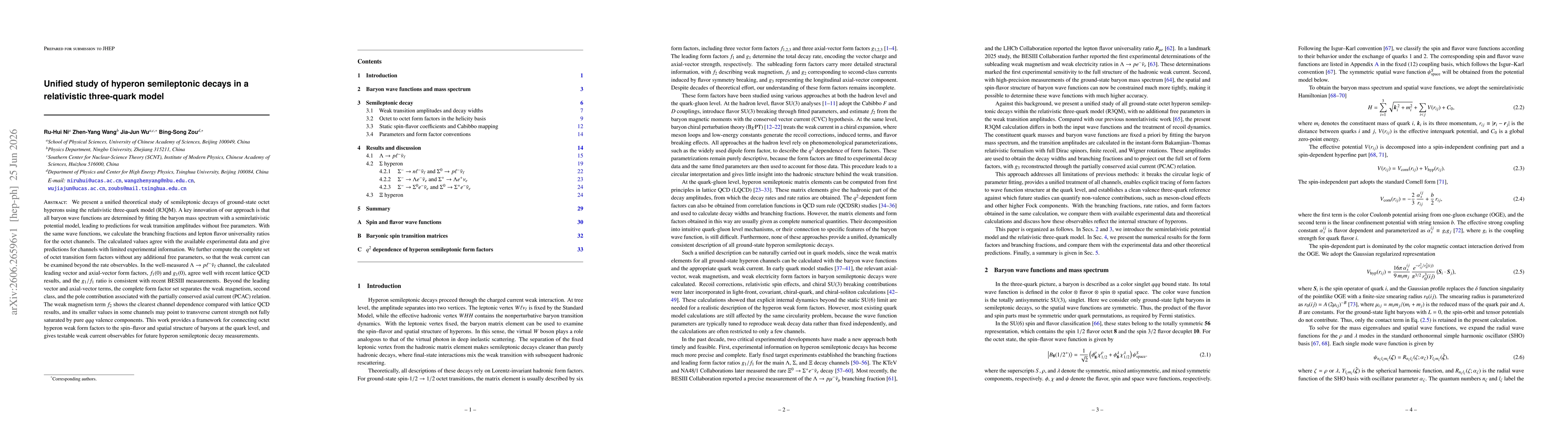 Thumbnail for Unified study of hyperon semileptonic decays in a relativistic three-quark model