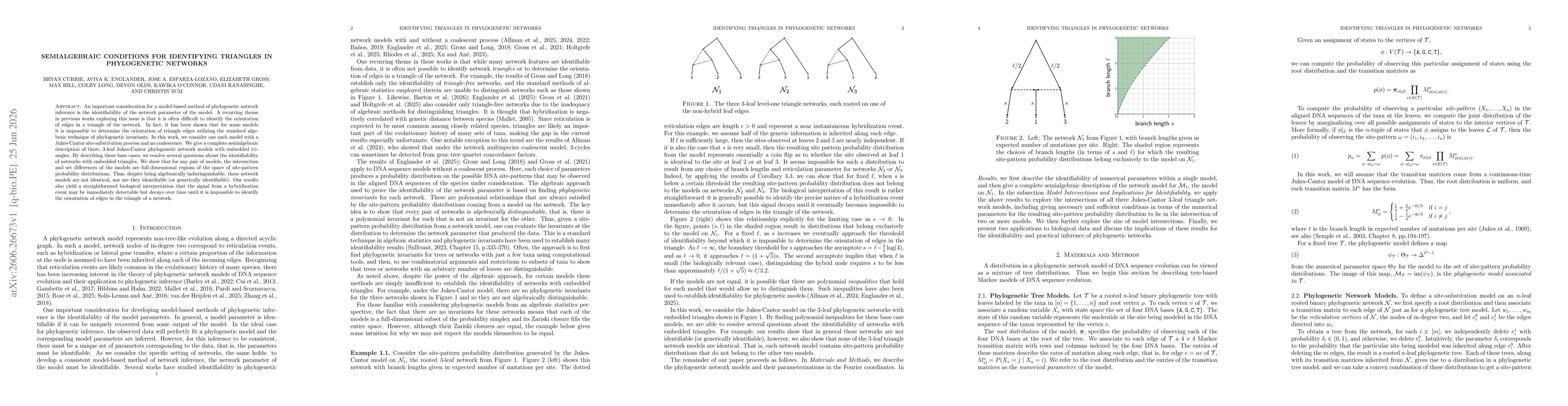 Thumbnail for Semialgebraic Conditions for Identifying Triangles in Phylogenetic Networks