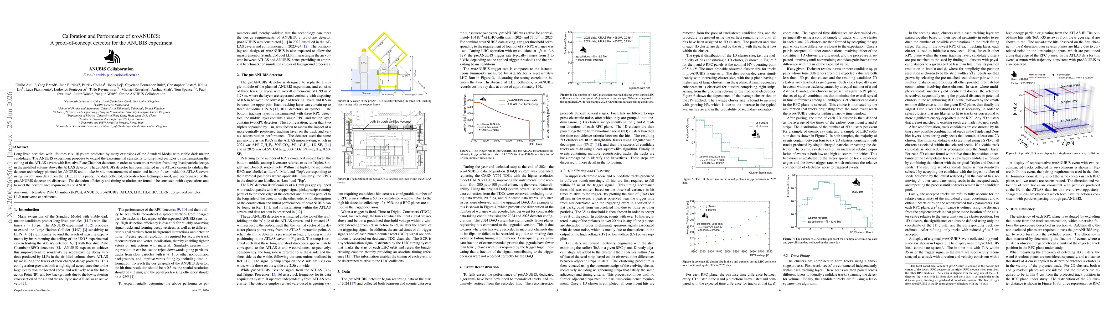 Thumbnail for Calibration and Performance of proANUBIS: A proof-of-concept detector for the ANUBIS experiment
