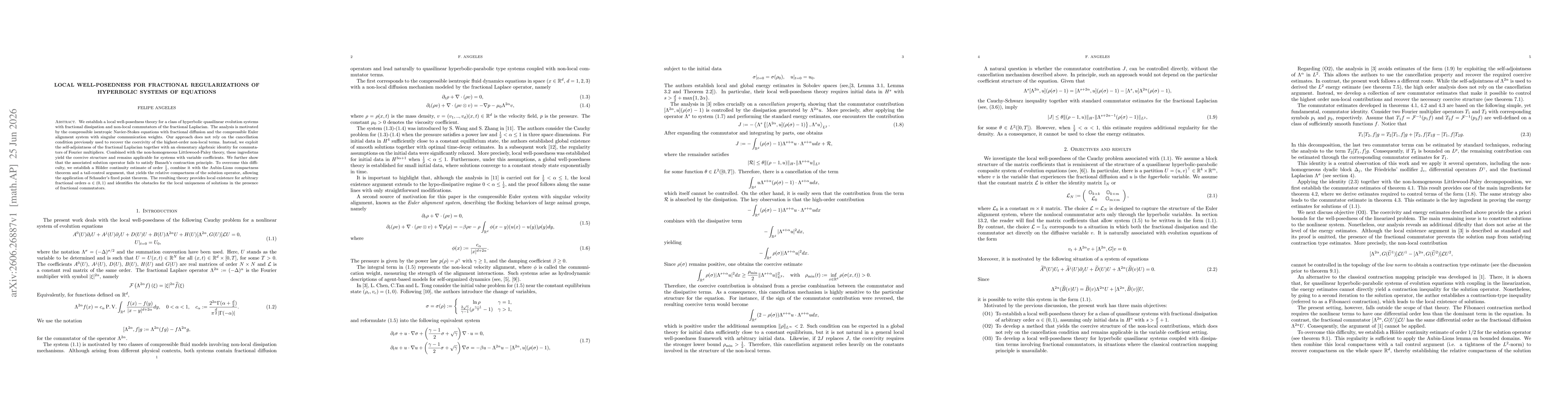 Thumbnail for Local well-posedness for fractional regularizations of hyperbolic systems of equations
