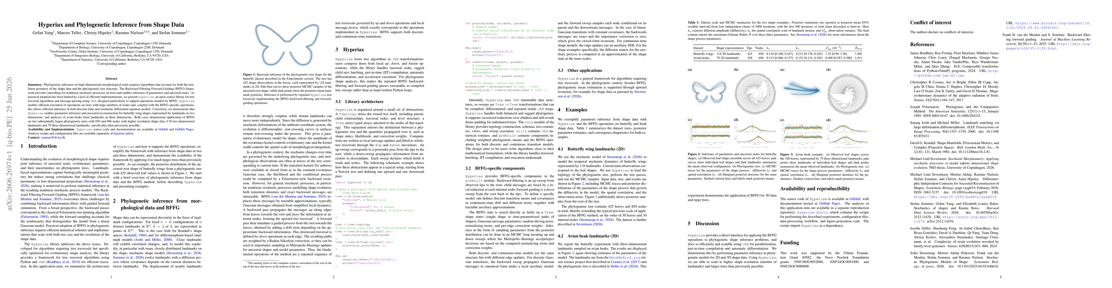 Thumbnail for Hyperiax and Phylogenetic Inference from Shape Data