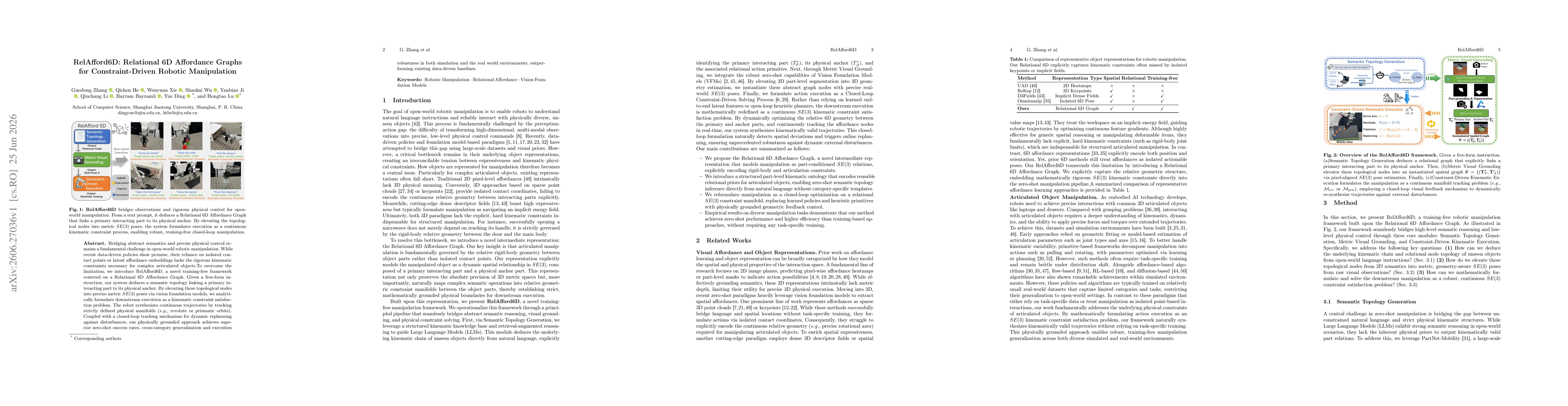 Thumbnail for RelAfford6D: Relational 6D Affordance Graphs for Constraint-Driven Robotic Manipulation