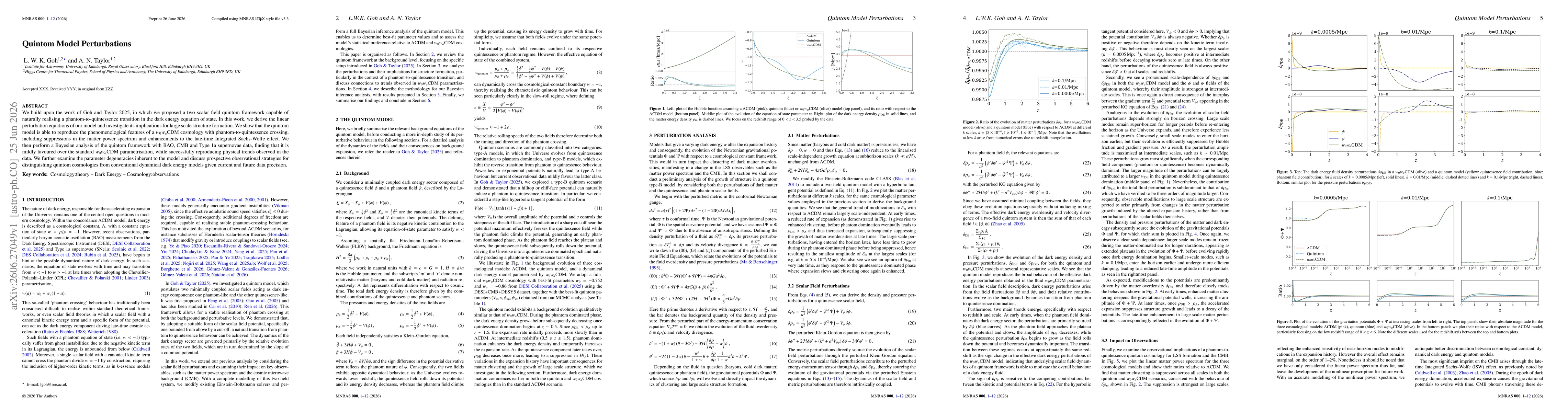 Thumbnail for Quintom Model Perturbations