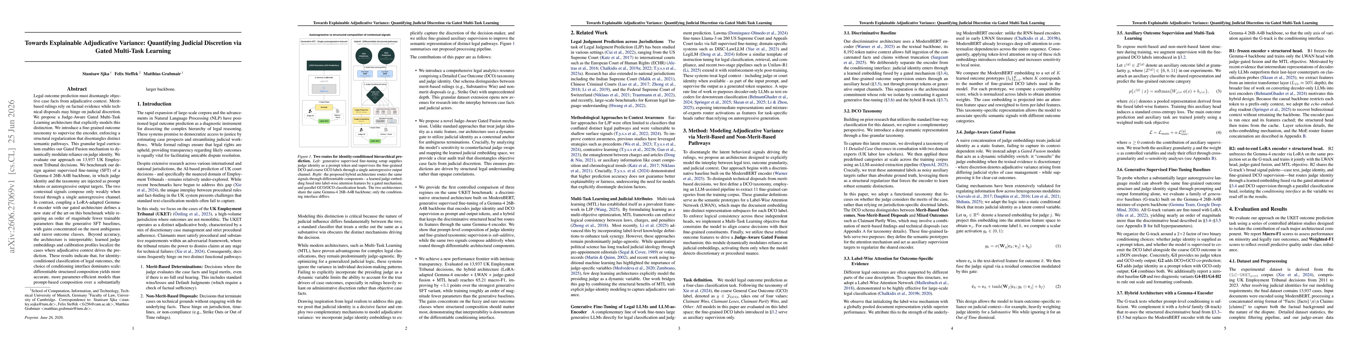 Thumbnail for Towards Explainable Adjudicative Variance: Quantifying Judicial Discretion via Gated Multi-Task Learning