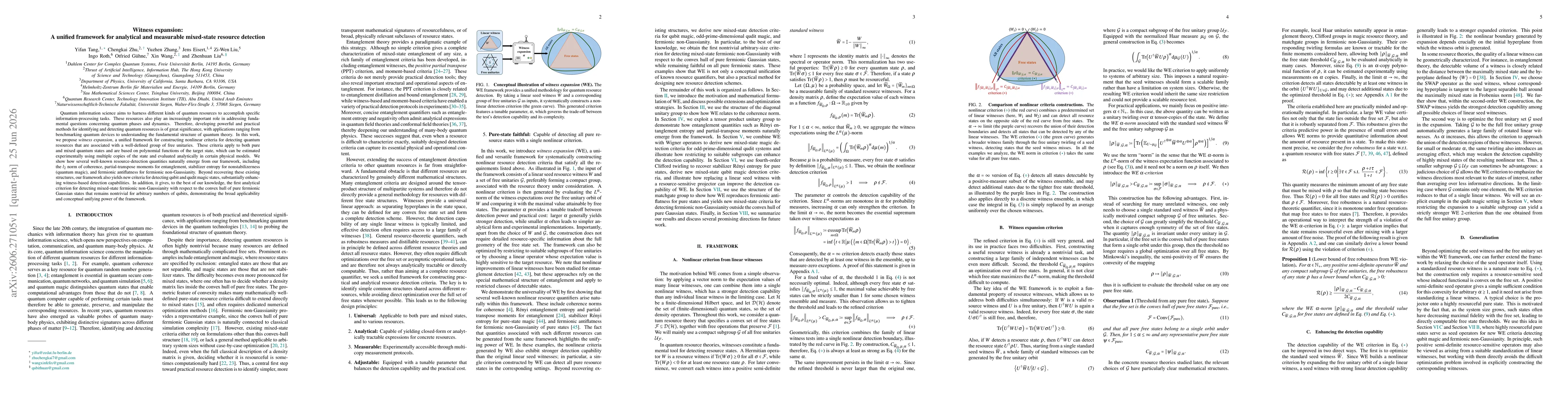 Thumbnail for Witness expansion: A unified framework for analytical and measurable mixed-state resource detection