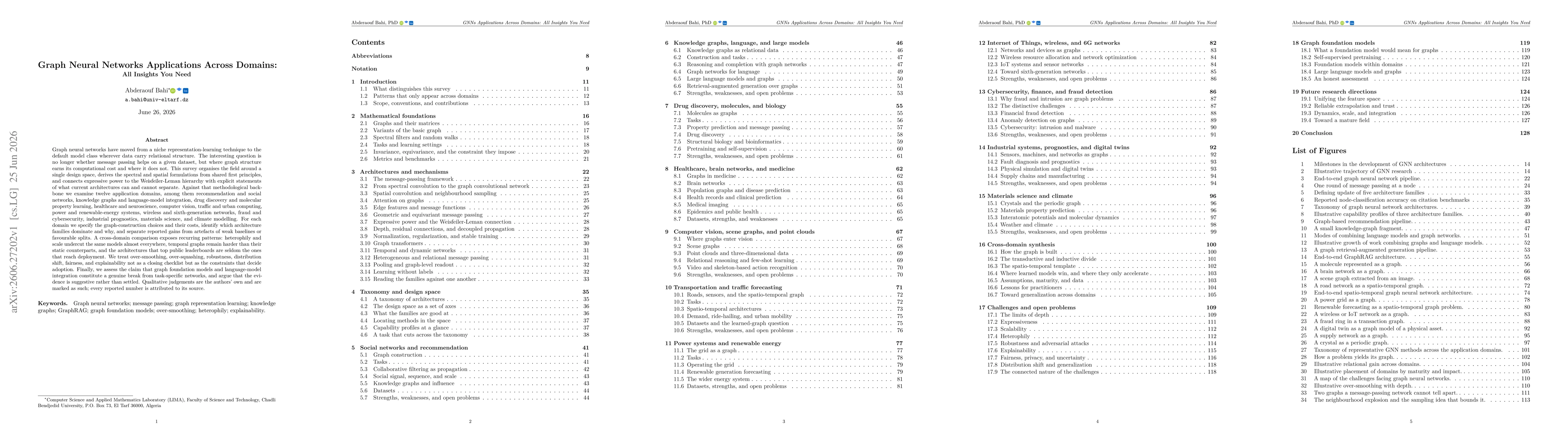 Thumbnail for Graph Neural Networks Applications Across Domains: All Insights You Need