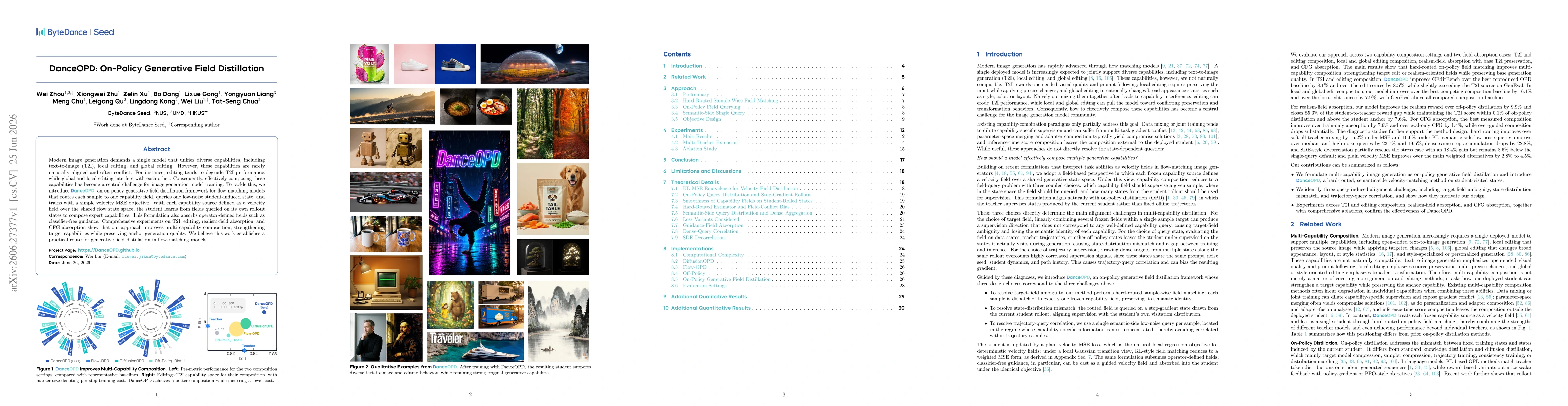 Thumbnail for DanceOPD: On-Policy Generative Field Distillation