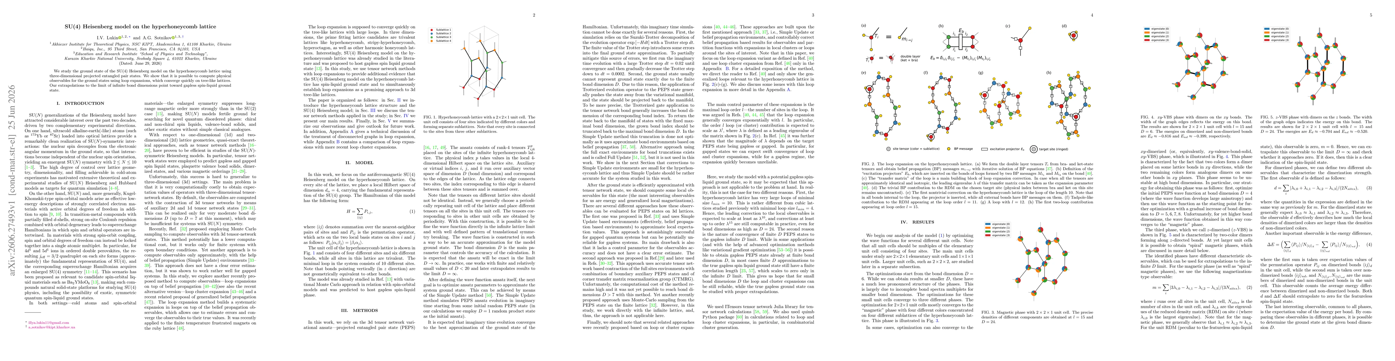 Thumbnail for SU(4) Heisenberg model on the hyperhoneycomb lattice