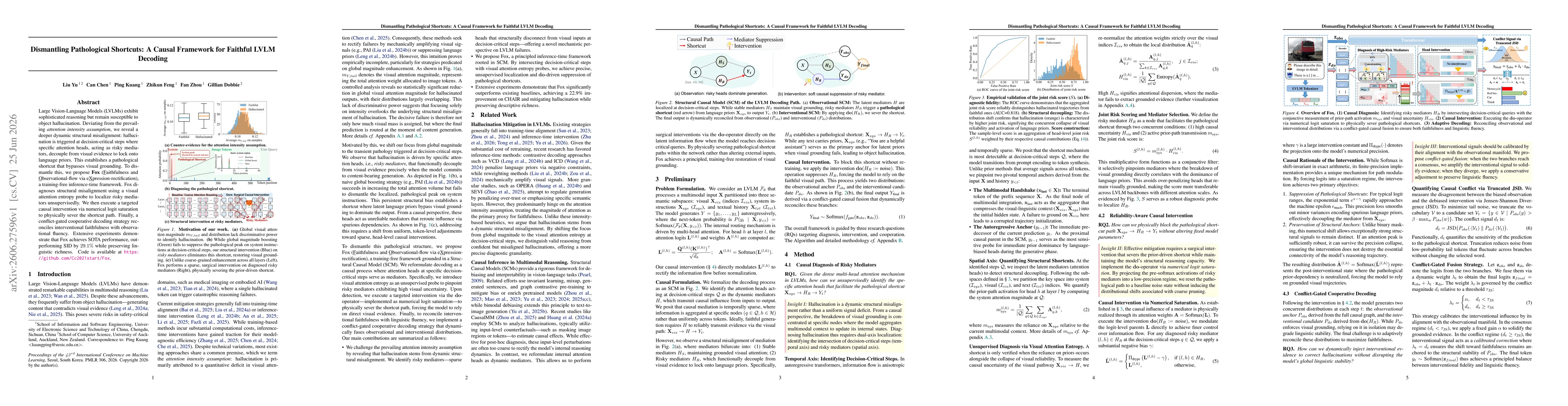 Thumbnail for Dismantling Pathological Shortcuts: A Causal Framework for Faithful LVLM Decoding