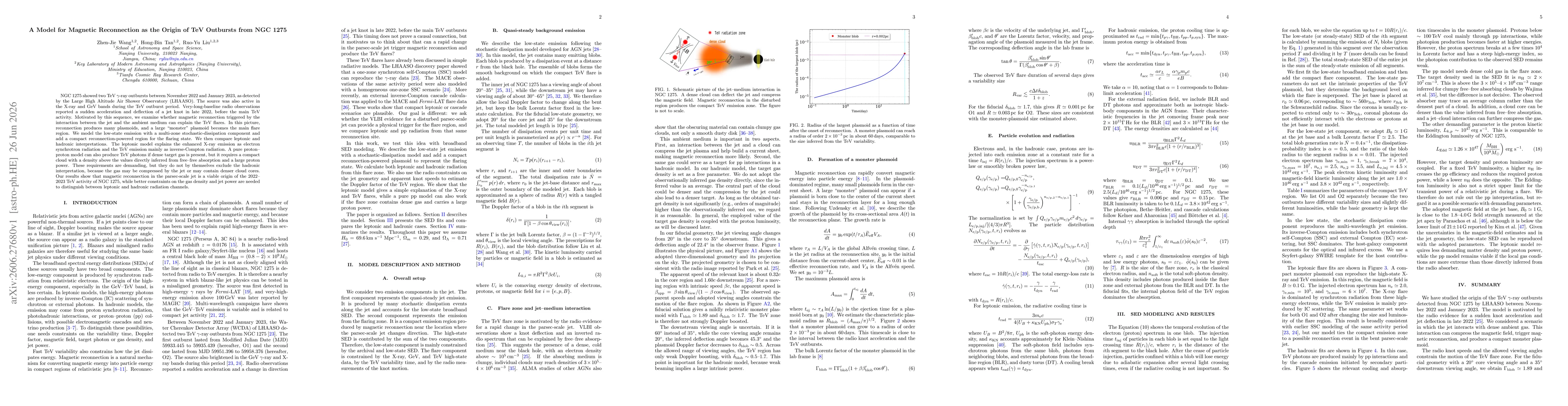 Thumbnail for A Model for Magnetic Reconnection as the Origin of TeV Outbursts from NGC 1275
