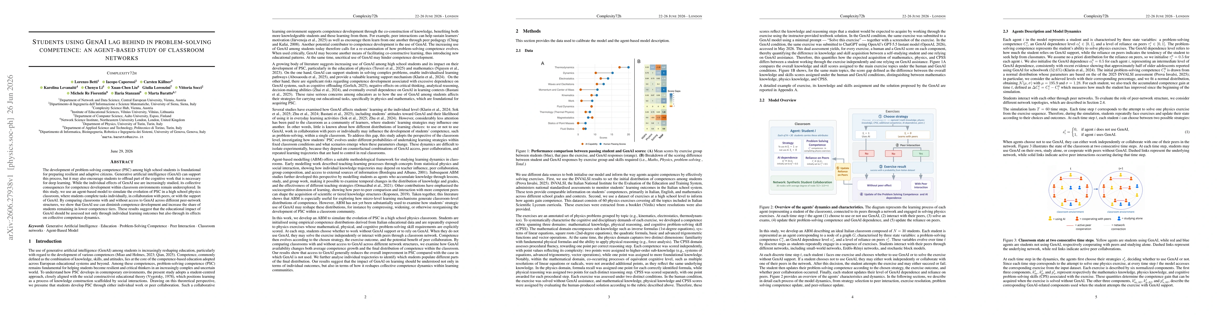 Thumbnail for Students using GenAI lag behind in problem-solving competence: an agent-based study of classroom networks