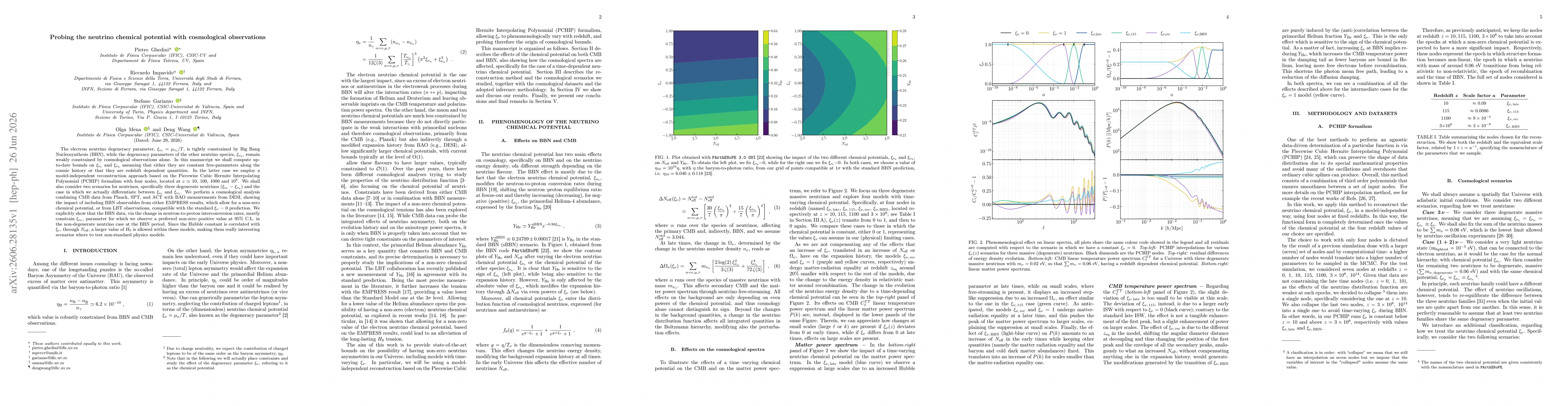 Thumbnail for Probing the neutrino chemical potential with cosmological observations