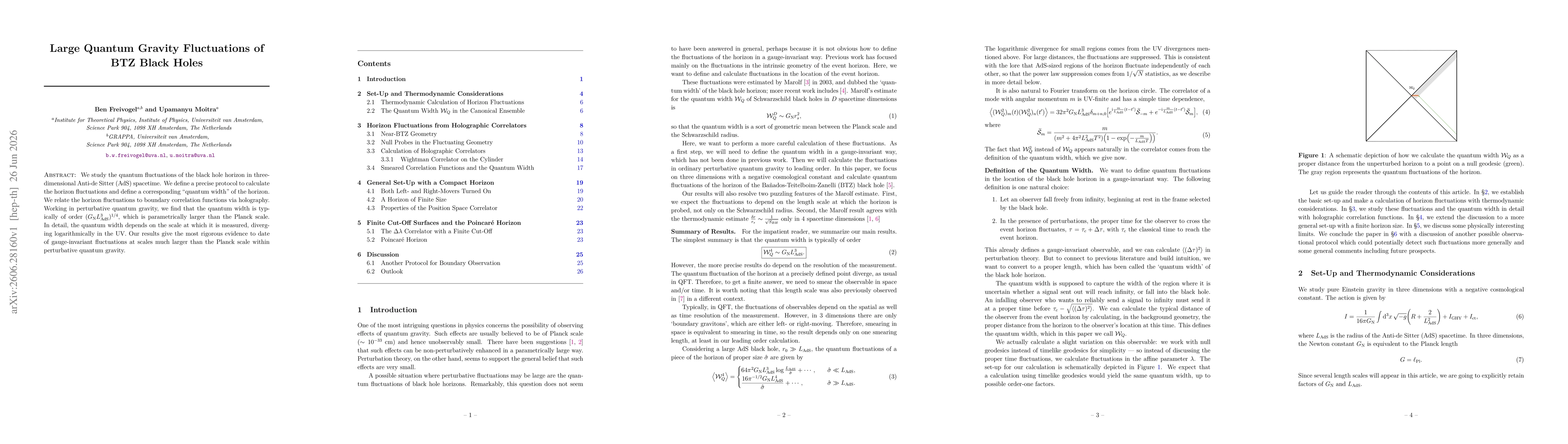 Thumbnail for Large Quantum Gravity Fluctuations of BTZ Black Holes