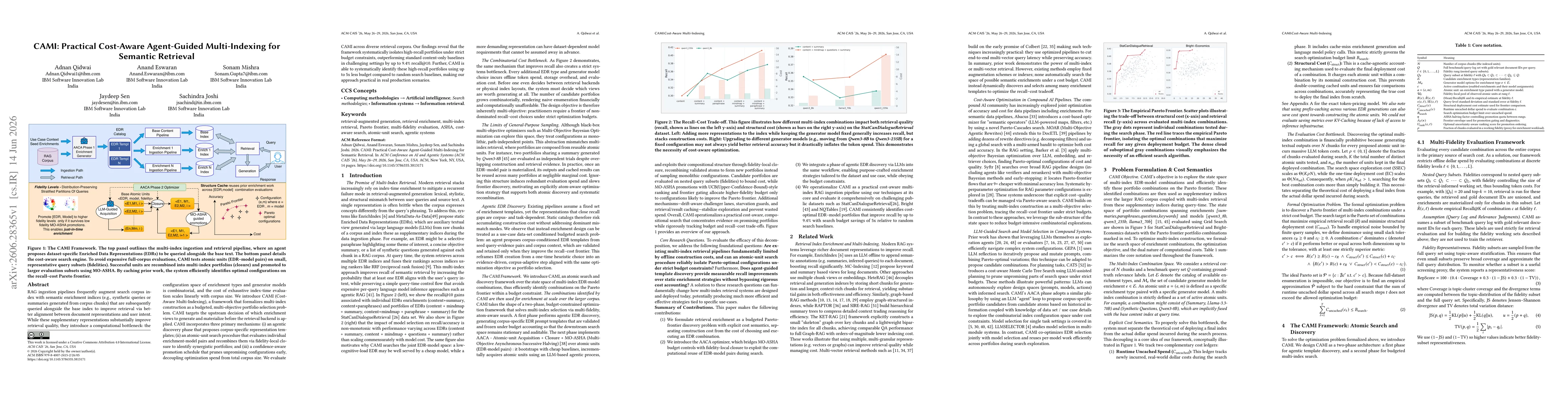 Thumbnail for CAMI: Cost-Aware Agent-Guided Multi-Indexing for Semantic Retrieval
