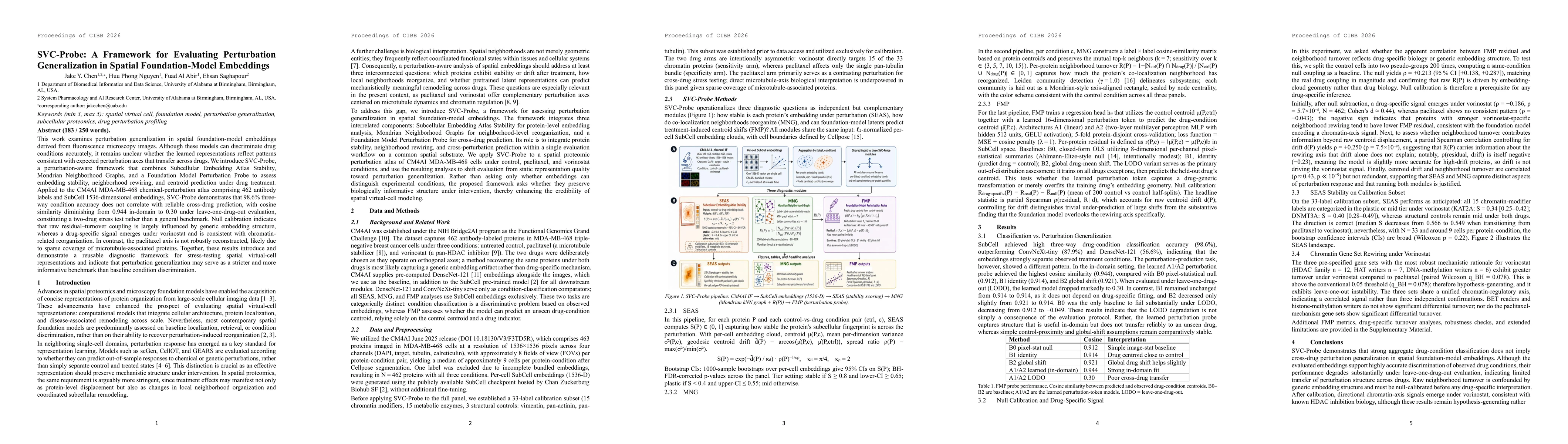 Thumbnail for SVC-Probe: A Framework for Evaluating Perturbation Generalization in Spatial Foundation-Model Embeddings