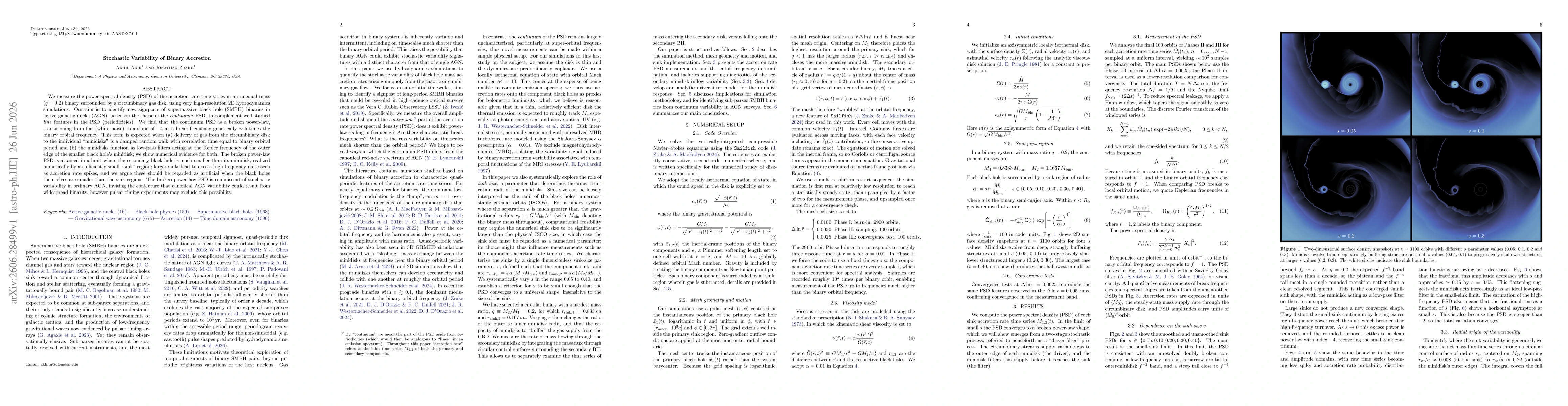 Thumbnail for Stochastic Variability of Binary Accretion