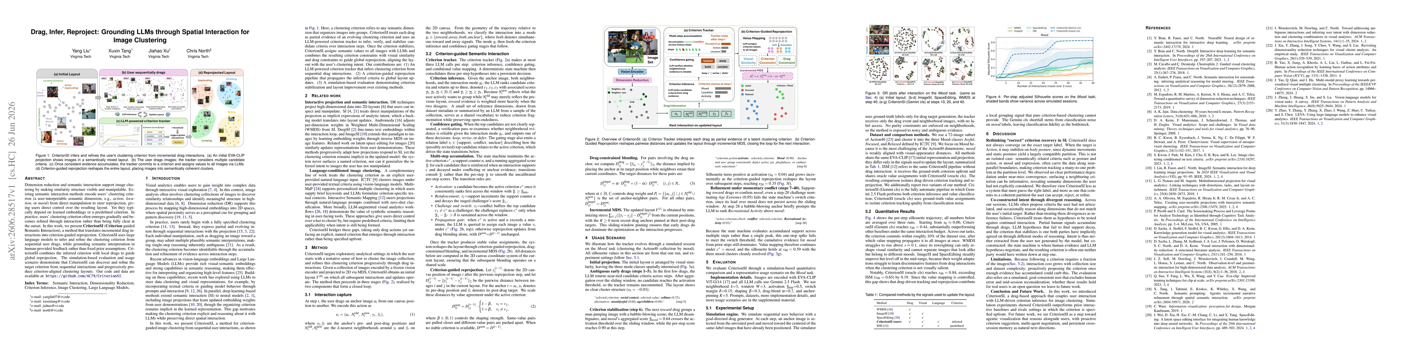 Thumbnail for Drag, Infer, Reproject: Grounding LLMs through Spatial Interaction for Image Clustering