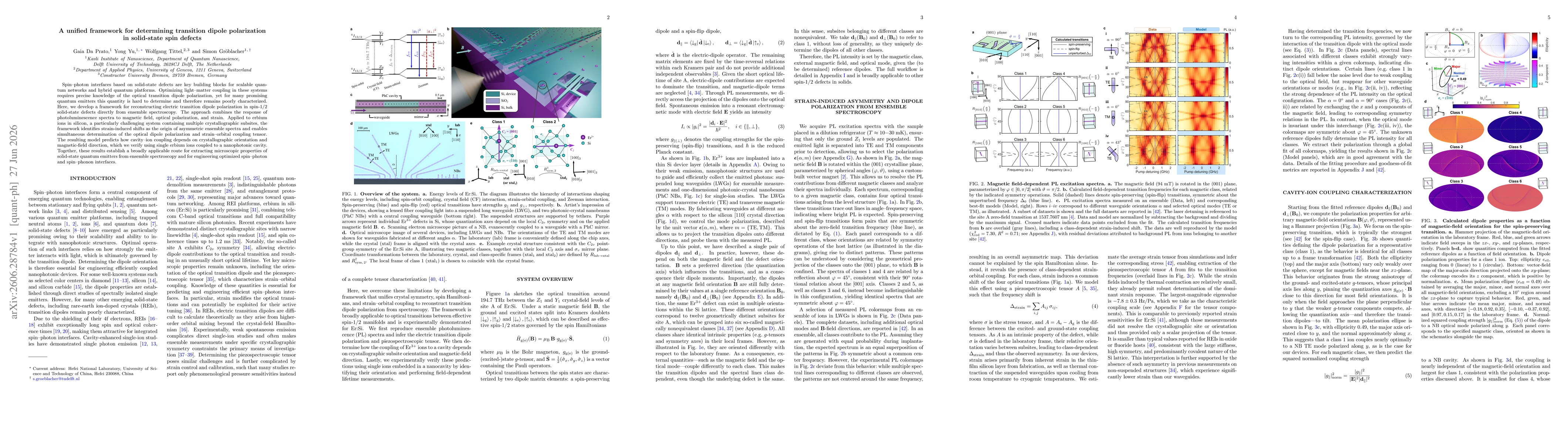 Thumbnail for A unified framework for determining transition dipole polarization in solid-state spin defects