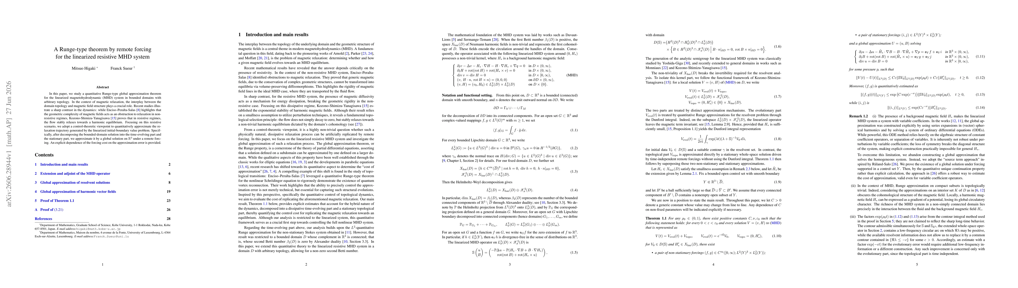 Thumbnail for A Runge-type theorem by remote forcing for the linearized resistive MHD system