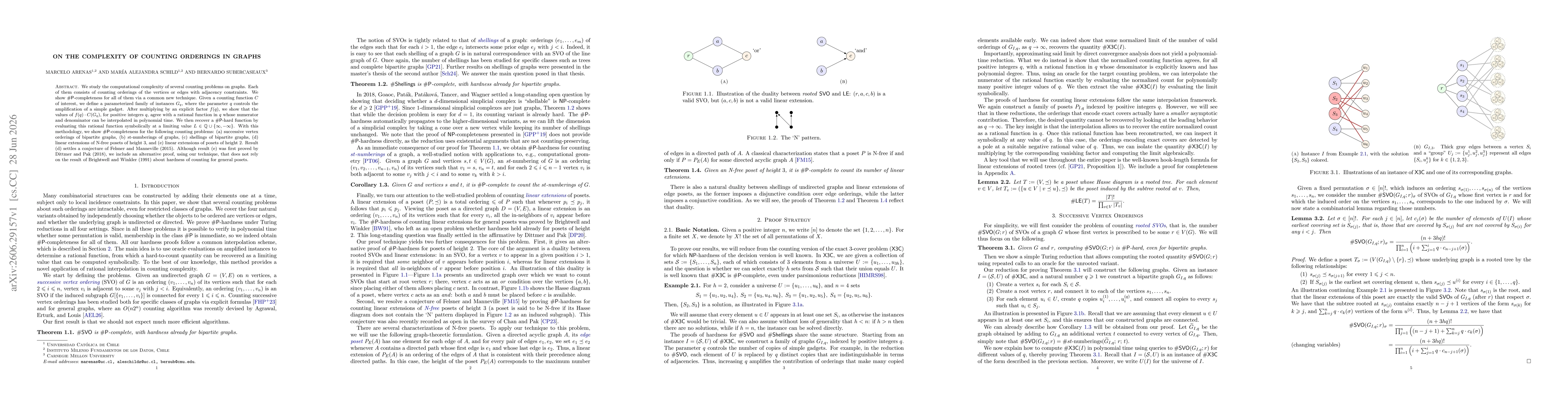Thumbnail for On the Complexity of Counting Orderings in Graphs