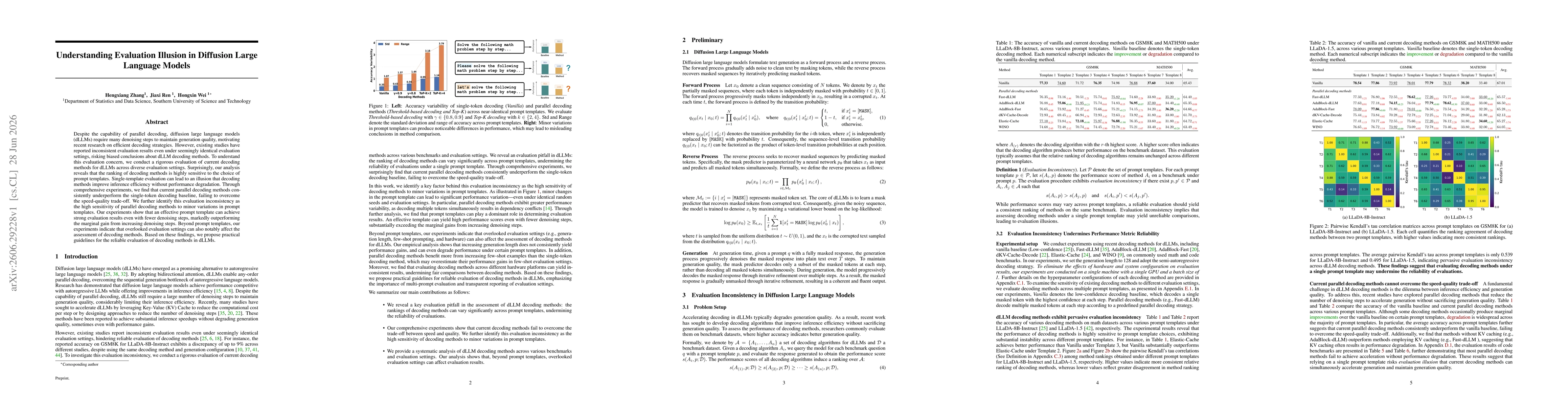Thumbnail for Understanding Evaluation Illusion in Diffusion Large Language Models
