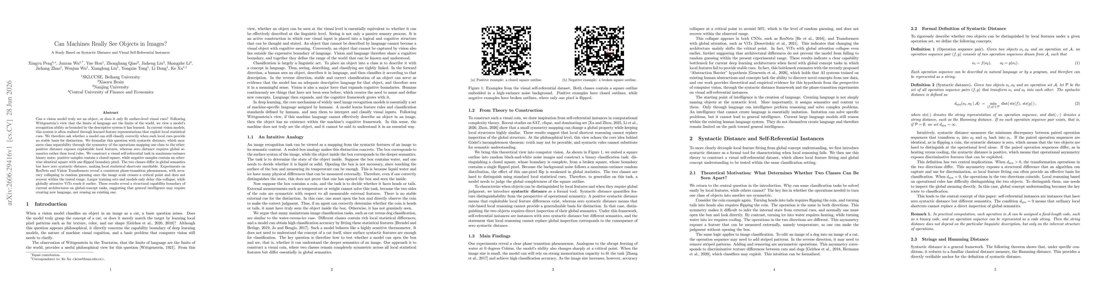 Thumbnail for Can Machines Really See Objects in Images? A Study Based on Syntactic Distance and Visual Self-Referential Instances