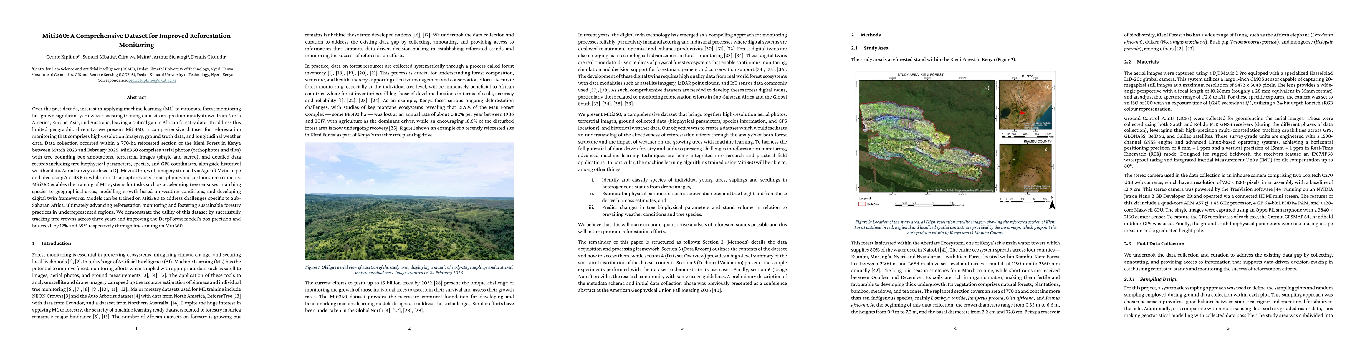 Thumbnail for Miti360: A Comprehensive Dataset for Improved Reforestation Monitoring