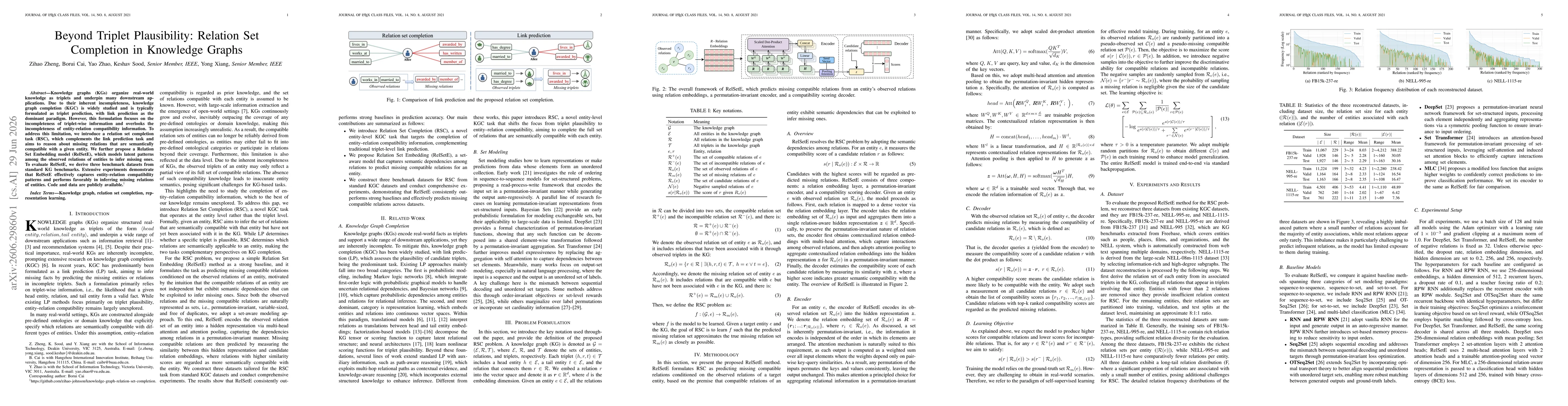 Thumbnail for Beyond Triplet Plausibility: Relation Set Completion in Knowledge Graphs