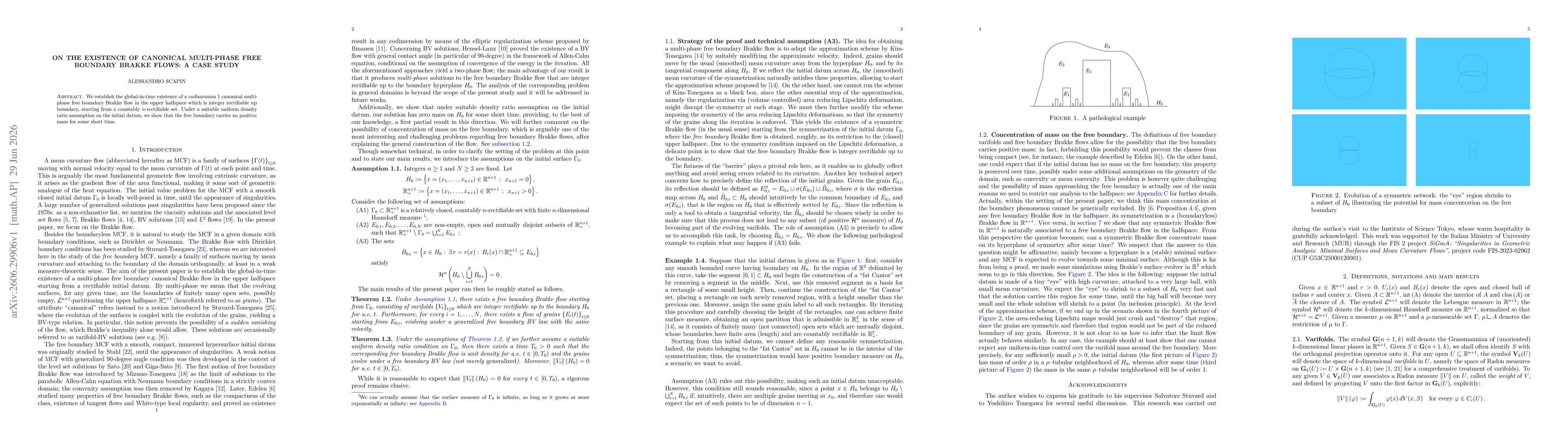 Thumbnail for On the existence of canonical multi-phase free boundary Brakke flows: a case study